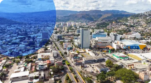 Tegucigalpa te da la bienvenida